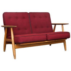 Two-Seater Sofa by Hans J. Wegner for Getama