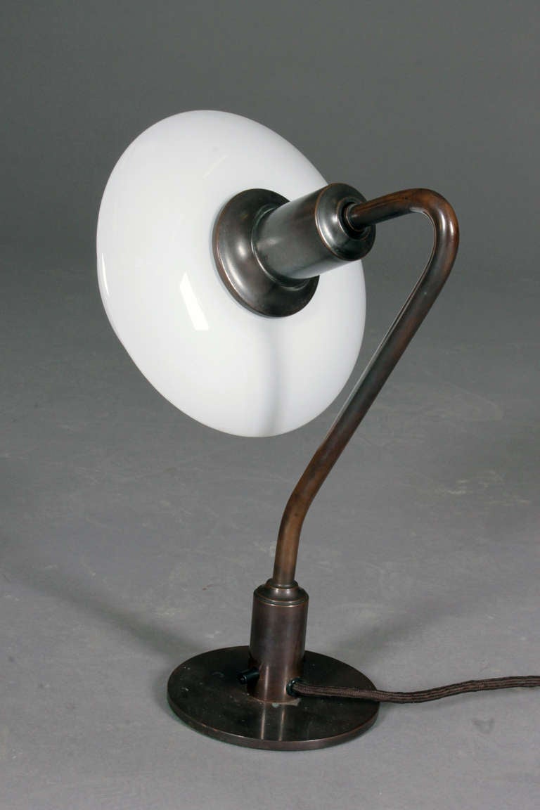 Mid-20th Century PH 2/2 table lamp by Poul Henningsen