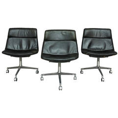 Set of Three Chairs by Preben Fabricius and Jorgen Kastholm 10