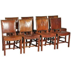 Set of 8 Chairs by Kaare Klint.