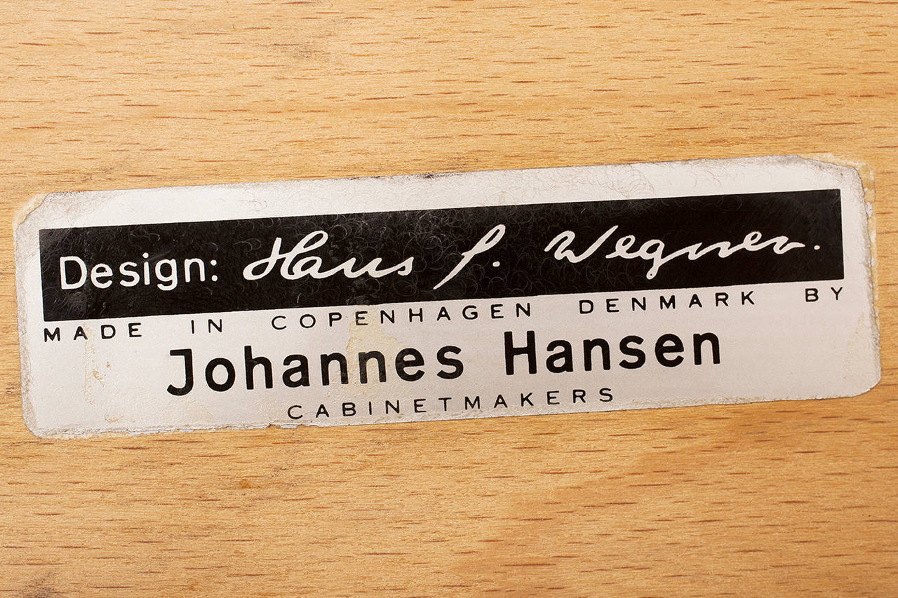 Model JH701 armchairs by Hans J. Wegner for Johannes Hansen 3
