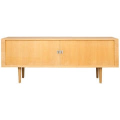 Sideboard with Tambour Doors by Hans J. Wegner for Ry Furniture