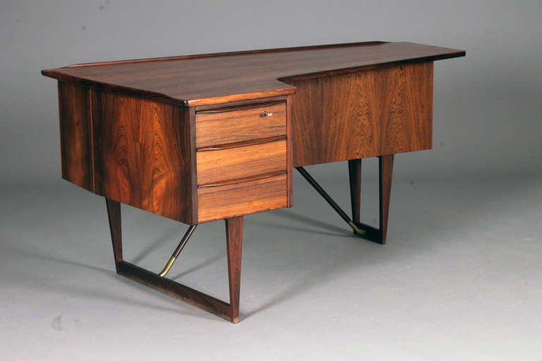 Mid-Century Modern Desk by Peter Lovig Nielsen for Hedensted