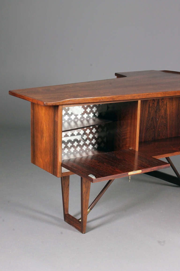 Desk by Peter Lovig Nielsen for Hedensted In Excellent Condition In Copenhagen, DK