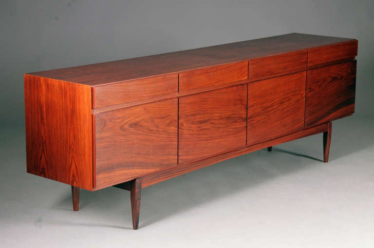 Sideboard by Ib Kofod-Larsen for Faarup Furniture.  Model: FA-66.  Design 1966.  Rosewood.  Nice vintage condition.