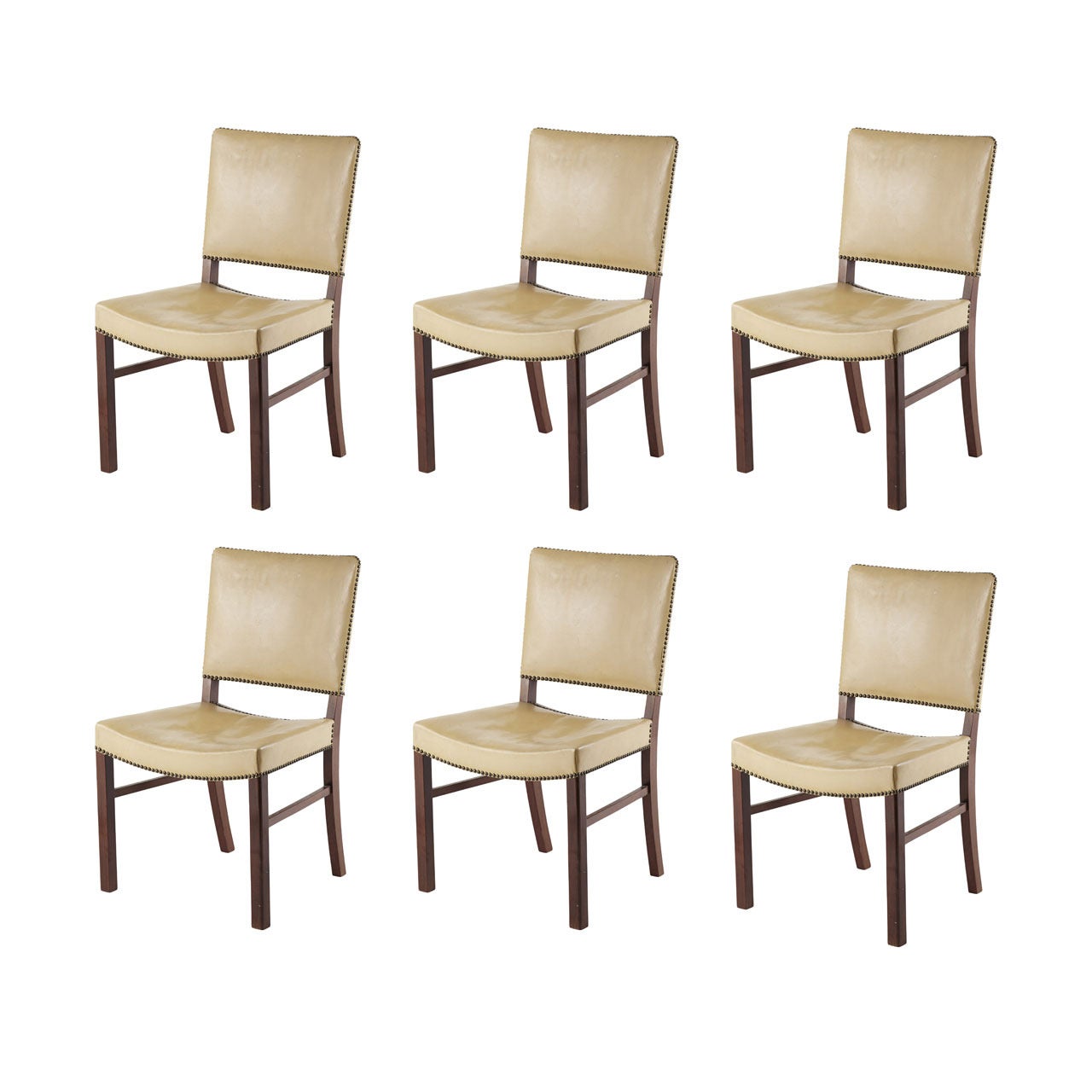 Jacob Kjær, Set of Six Side Chairs For Sale