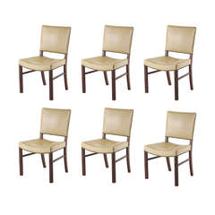 Jacob Kjær, Set of Six Side Chairs 3