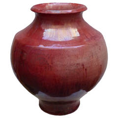 Svend Hammershøi Monumental Vase, circa 1920