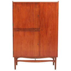 Vintage Teak Cabinet By Finn Juhl, Denmark.