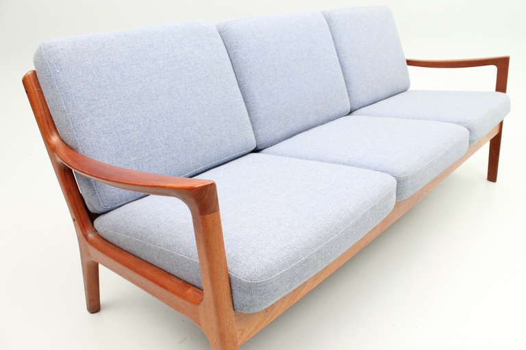 Danish Vintage Teak Sofa by Ole Wanscher, Denmark For Sale