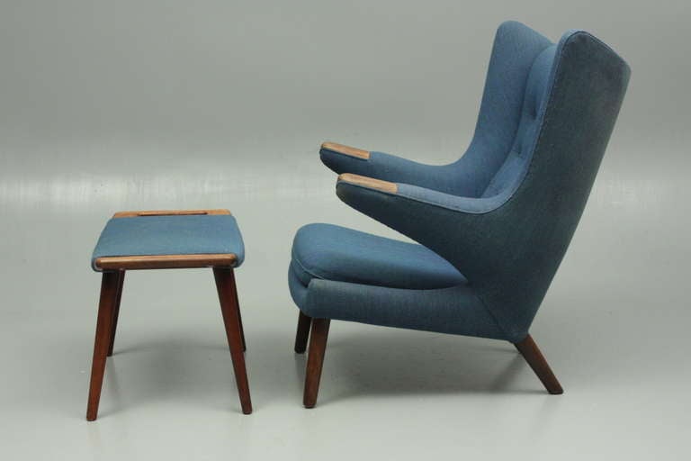 20th Century Scandinavian Design Lounger in Rosewood