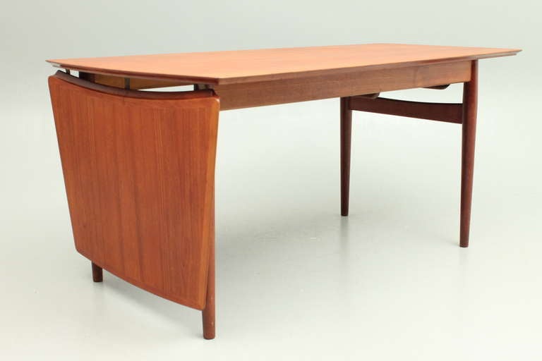 Scandinavian Design Table In Teak by Arne Vodder