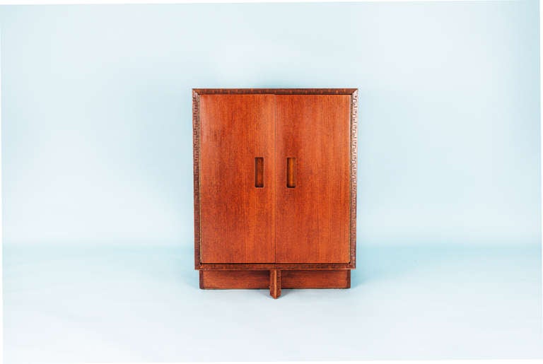 Nightstand from Frank Lloyd Wright's, 