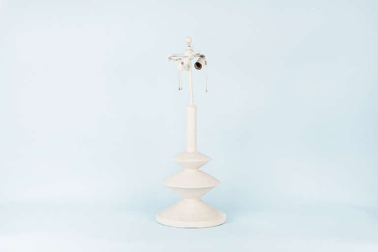 Sculptural Lamp by Jacques Grange for Sirmos In Good Condition In Charleston, SC