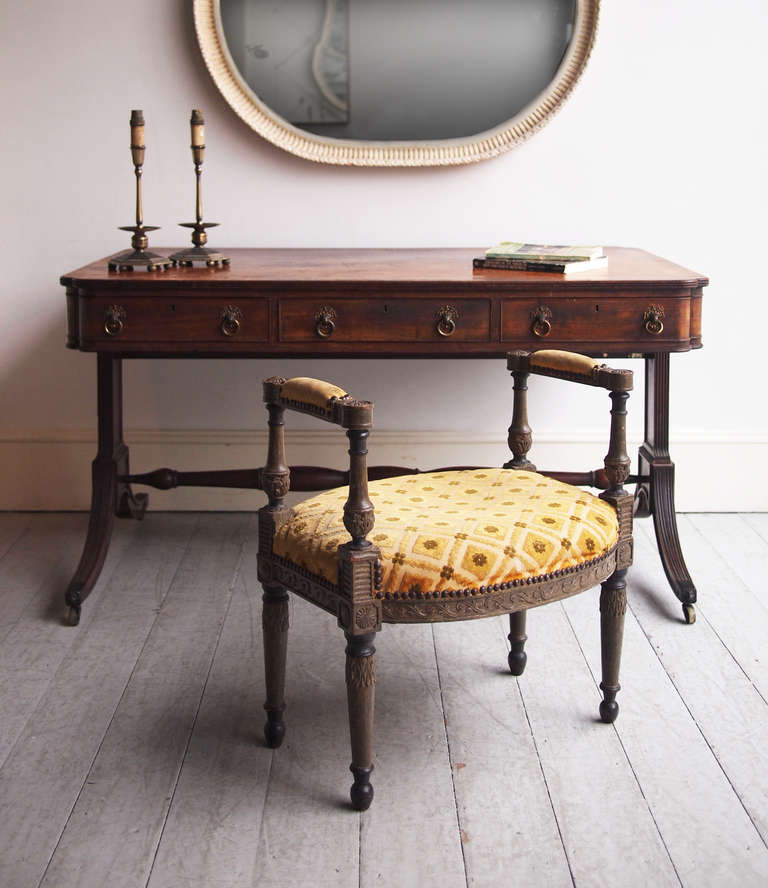 Fine and Rare Regency Writing Table For Sale 1