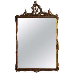 18th Century Rococo Gilt Mirror