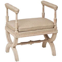 18th Century Gustavian Stool 3