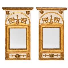 A Pair of 19th Century Empire Girandoles
