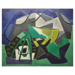 Geometric Abstract Painting