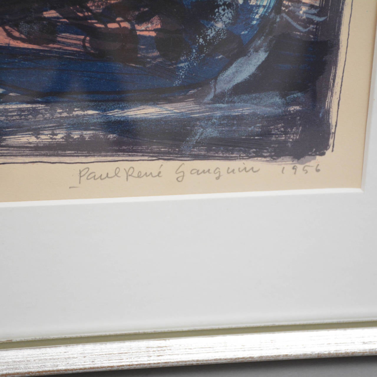 Lithographie de Jean Rene Gauguin, Danemark