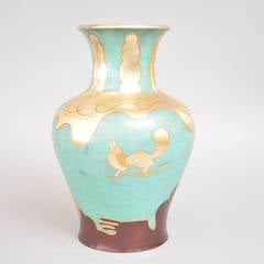 Ikora Art Deco Vase by Paul Haustein for WMF, Germany