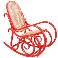 Thonet Style Children's Rocking Chair