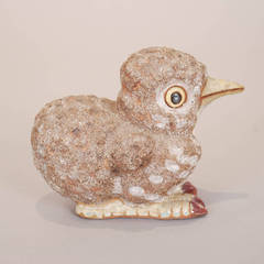Unique Ceramic Bird Sculpture by Tyra Lundgren, Sweden
