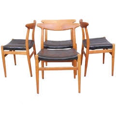 Set of Chairs by Hans J. Wegner