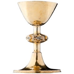 Silver Gilt Chalice from the Gothic Era