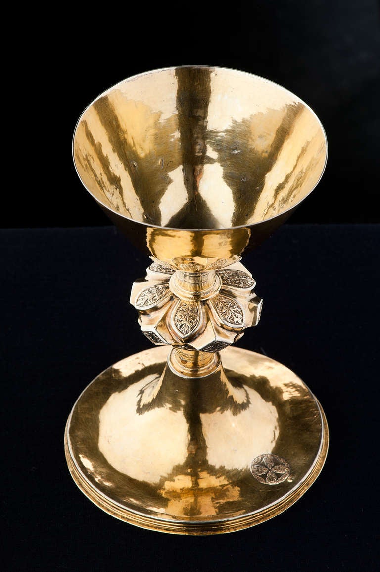 Vermeil Silver Gilt Chalice from the Gothic Era