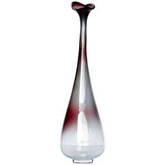 20th Century Tulip Glass by Nils Landberg Orrefors