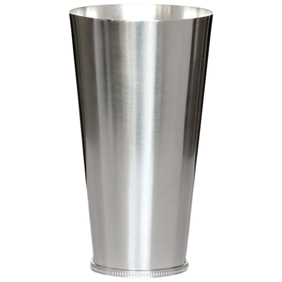 20th Century Sterling Silver Vase by Wiwen Nilsson For Sale