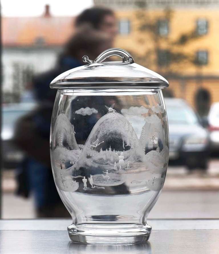 Swedish Unique Vase 