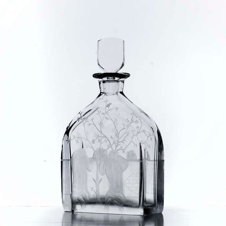 Scandinavian Modern Decanter 