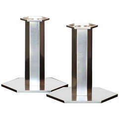 Candlesticks in Sterling Silver by Wiwen Nilsson 1969