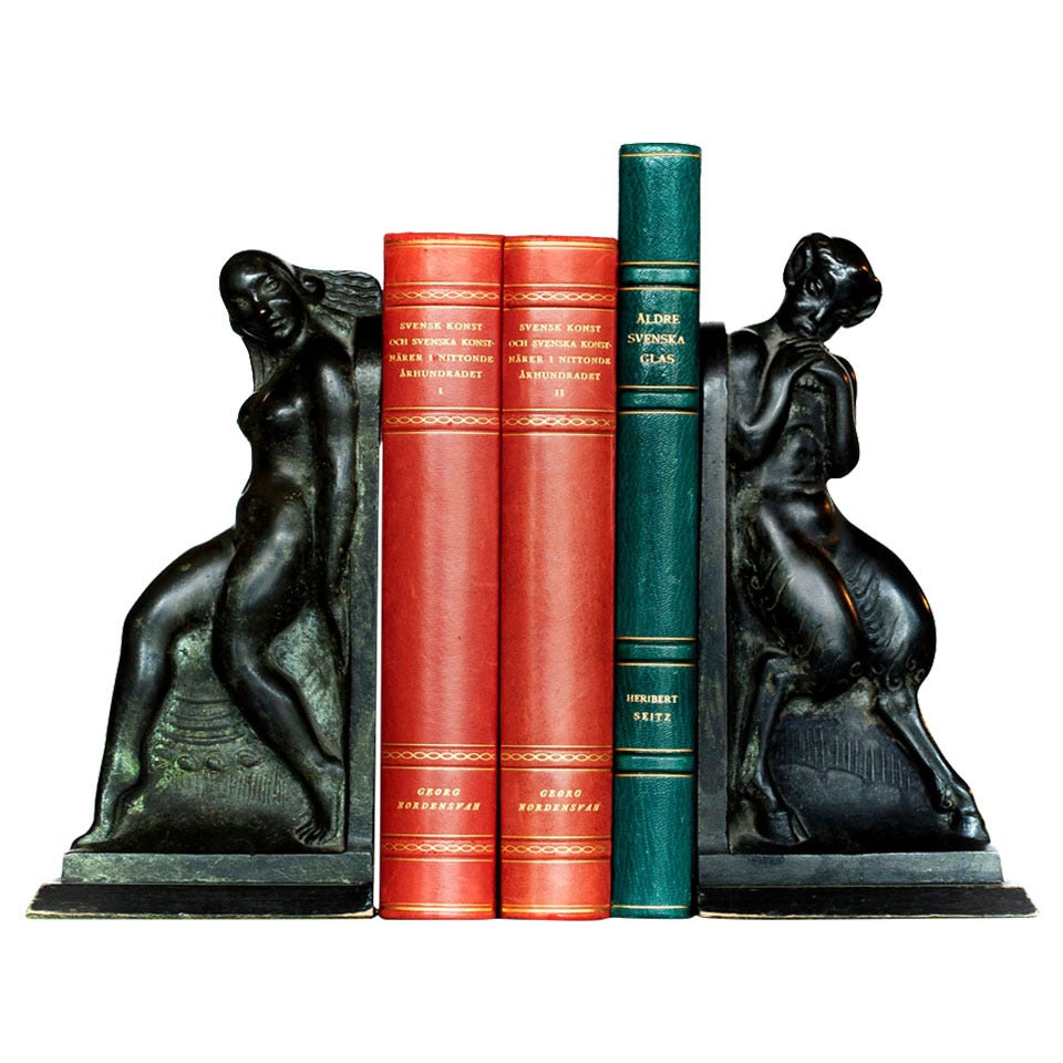 20th Century Pair of Bookends by Axel Gute 1919 For Sale