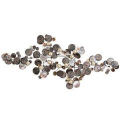 Curtis Jere Raindrops Wall Sculpture 12