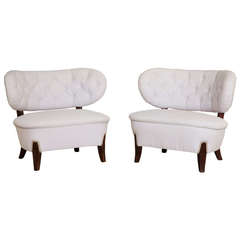 Pair of Otto Schultz Arm Chairs