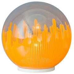 Glass Globe Table Lamp by Ludovico Diaz de Santillana for Venini