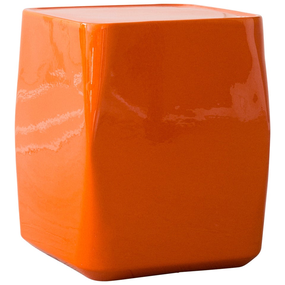Christophe Delcourt Glazed Ceramic Side Table