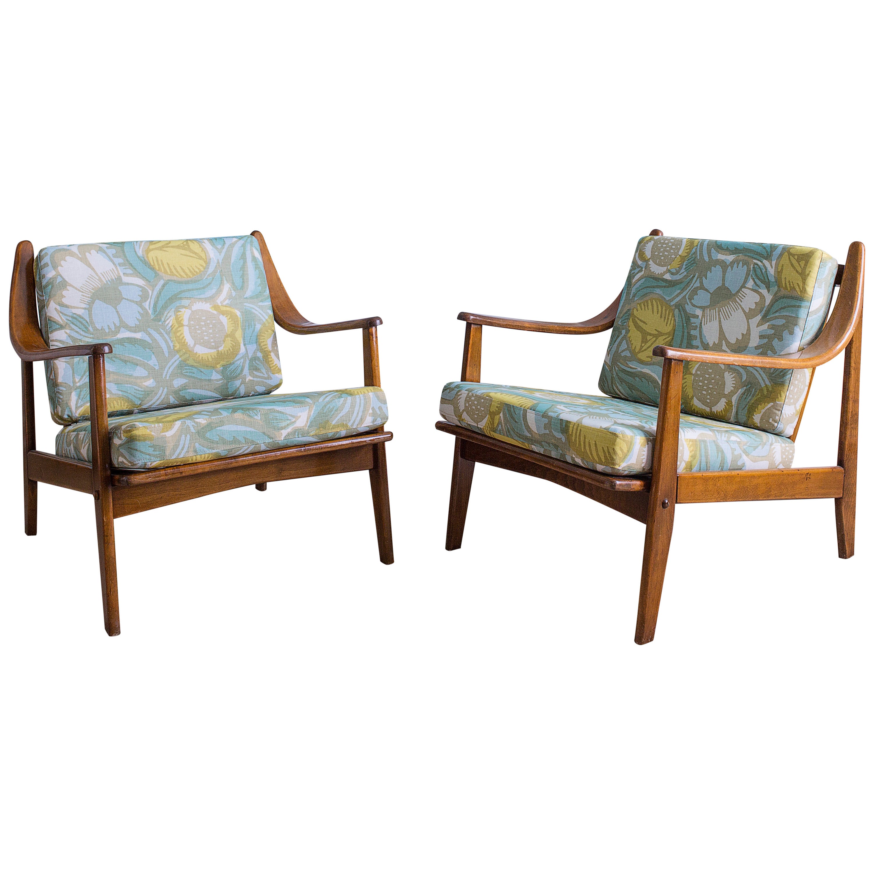 Danish 1950s Lounge Chairs