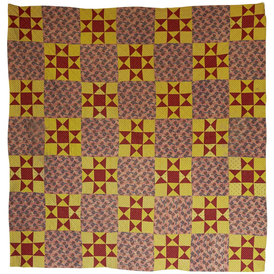 20th Century Vintage Patchwork Quilt