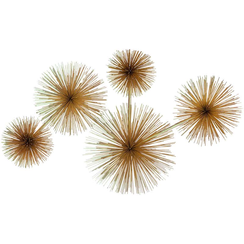 Curtis Jere Urchin Wall Sculpture at 1stDibs | curtis jere wall sculpture
