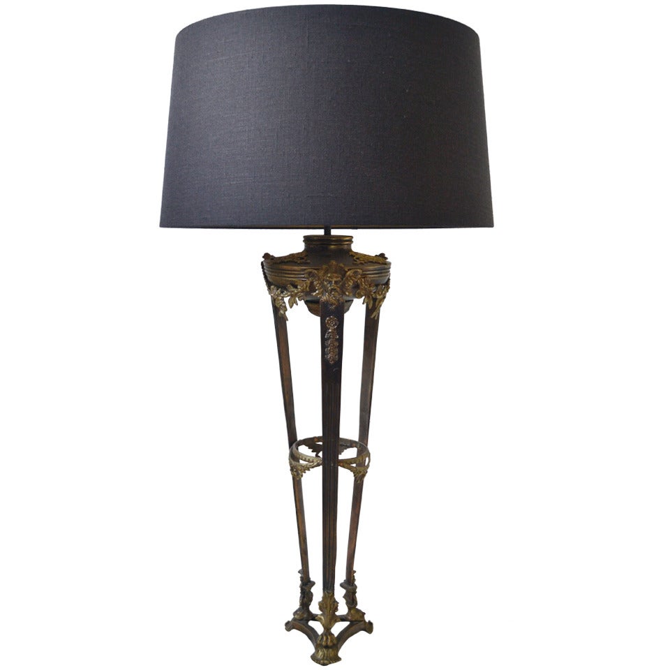 19th Century Italian Table Lamp For Sale