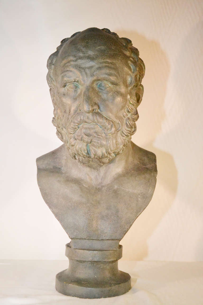 Bust of Homerus.