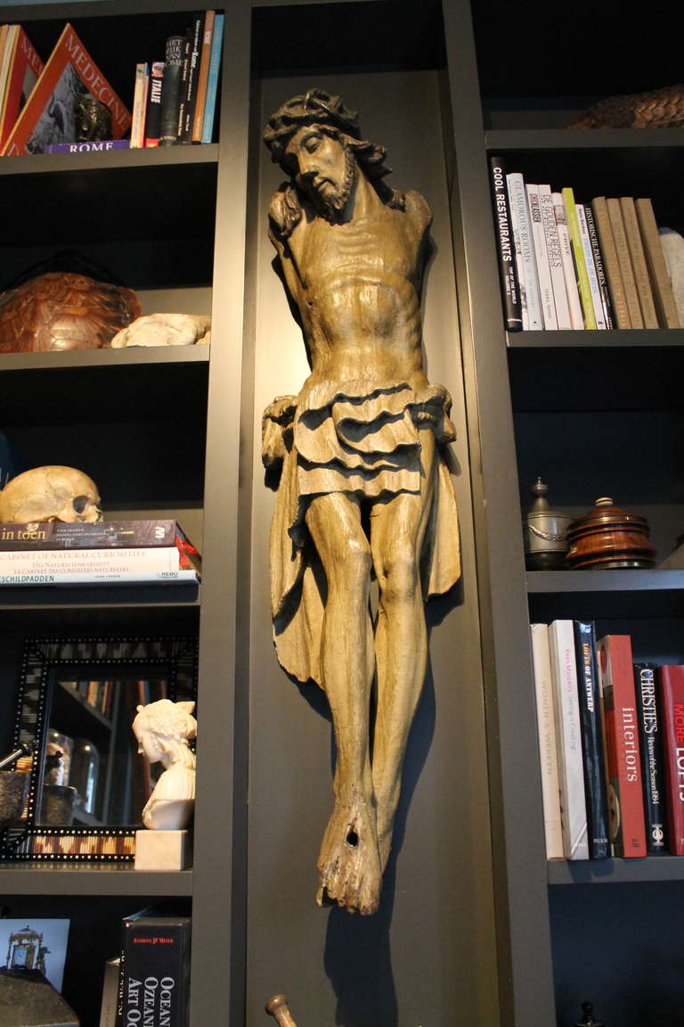 Woodcarved Corpus Christi.