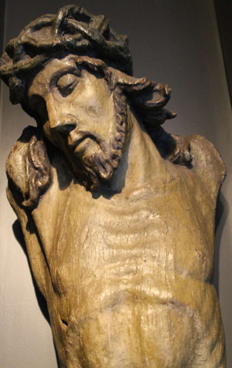 Polychromed Corpus Christi 16th Century