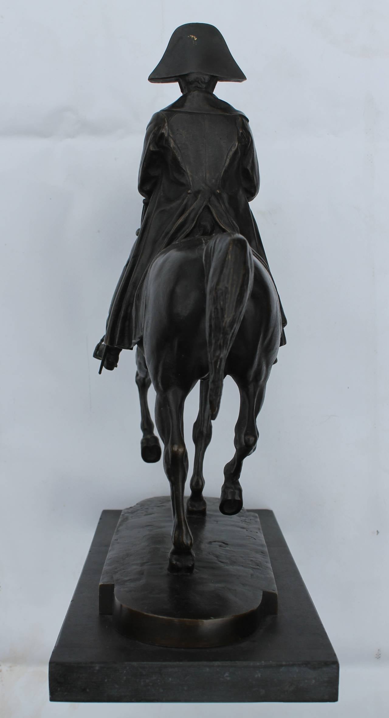 French Napoleon Bonaparte on Horseback by Emmanuel Fremiet