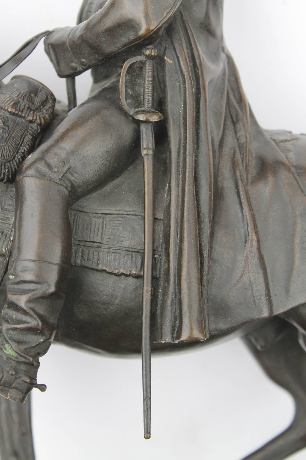 napoleon on horseback statue