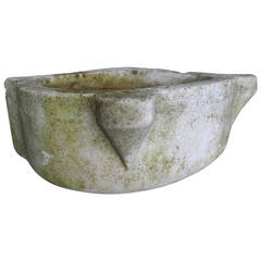 Antique Marble Basin, Italian, 19th Century